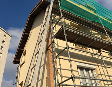 Ravalement de façade à Bourg La Reine dans les Hauts de Seine 92