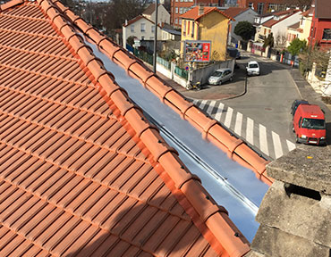 Zinguerie de toiture à Bourg La Reine dans les Hauts de Seine 92